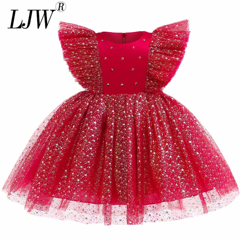 

2022 summer girl dress skirt printed satin cloth dress girl princess skirt tutu skirt with headdress baby girl party banquet dre
