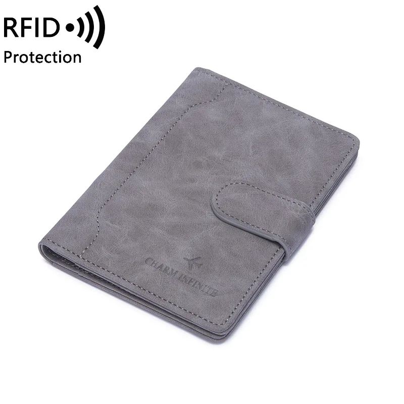 Passport Holder Cover Wallet RFID Blocking PU Leather Card Case Travel Accessories for Women Slim Waterproof Travel Wallet Case