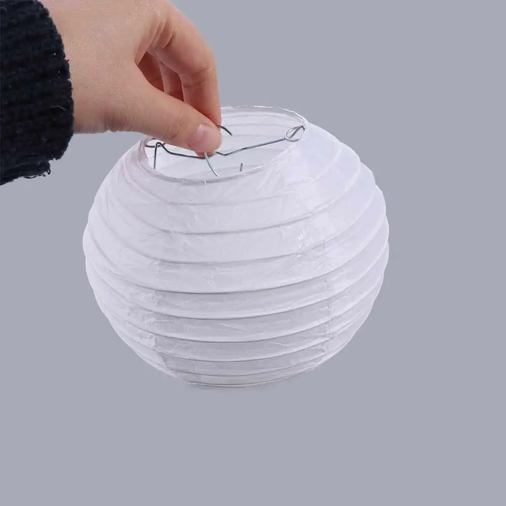 DIY лампа середины осени 10/15/20/25/30/35/40 см подвесное украшение бумажный фонарь