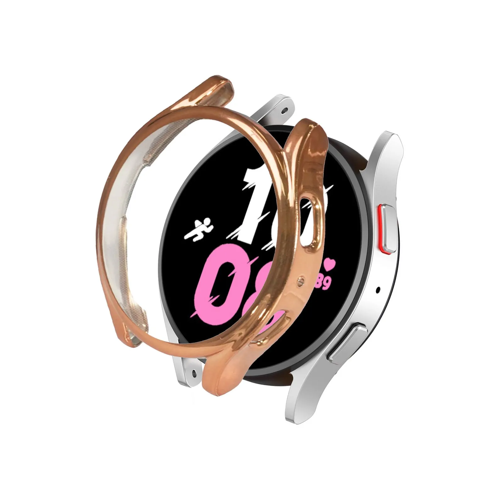 

Compatible With Samsung Galaxy Watch5 Pro 45mm TPU Hollow Protective Case Wearresistant Wristbands Sweatbands Women