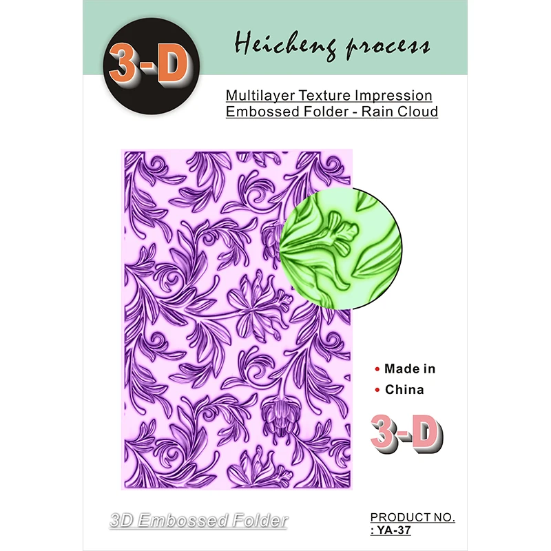 Новая рельефная папка с трехмерной текстурой-Tim Holtz мини-тиснение для