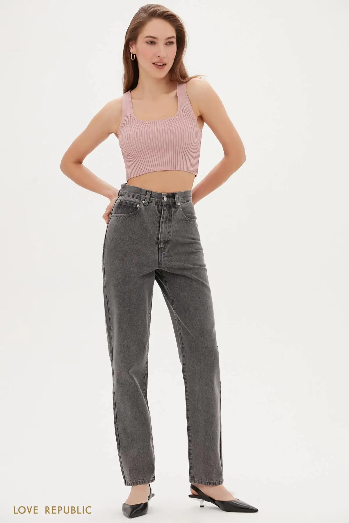 LOVE REPUBLIC Брюки джинсовые женские| |