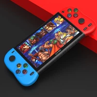 retro x19 pro portable video game console 5 1 inch tft screen more than 6800 built in classic games double joysticks