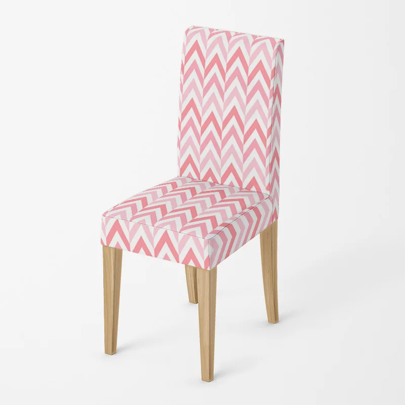 Домашние чехлы на стулья кухонные регулируемые столовые эластичные тканевые