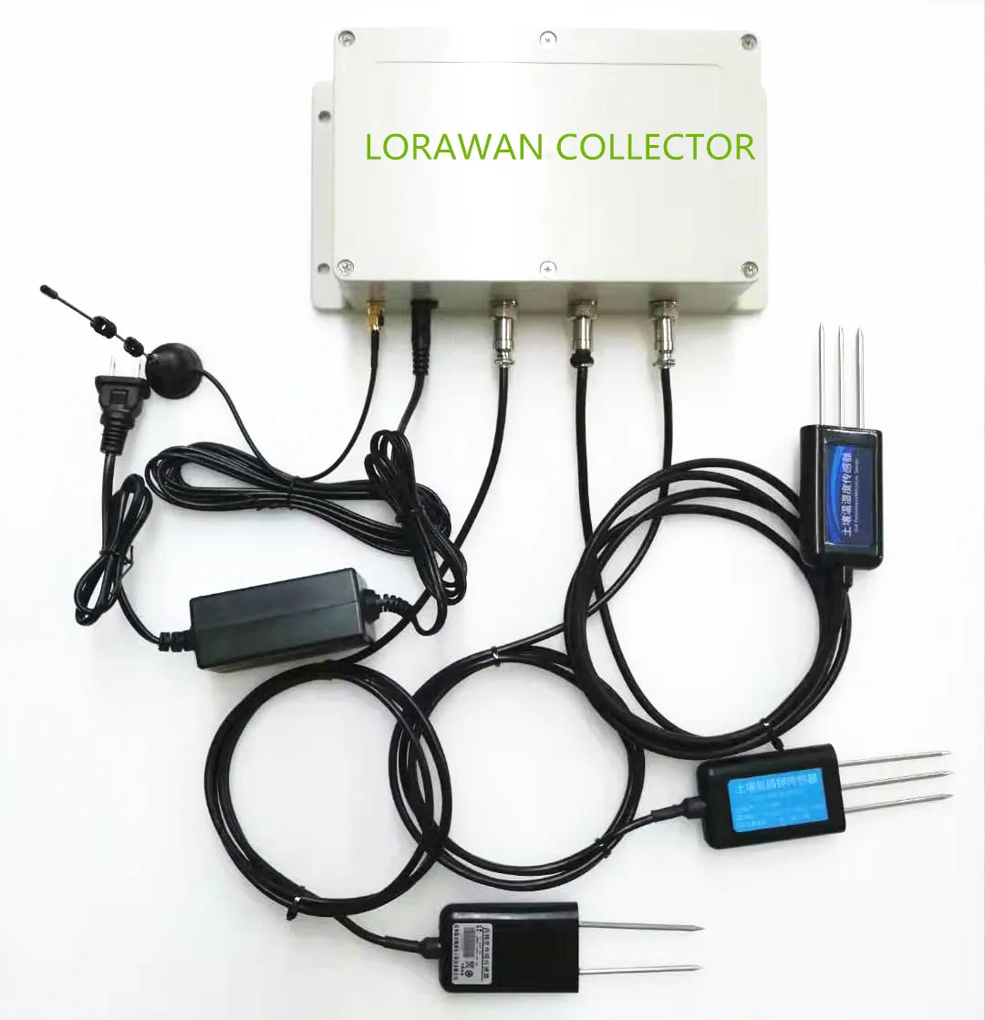 

8 IN 1 LORA LORAWAN SOIL MOISTURE TEMPERATURE EC SALINITY PH NPK SENSOR