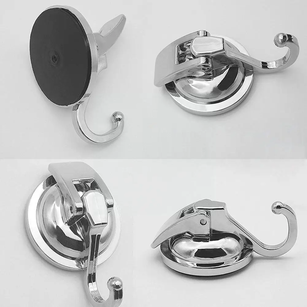 

Home Chromed Suction Cup Kitchen Hooks For Towel Hooks Bathroom Wall Vacuum Ventosa Hooks Wholesale I1b5