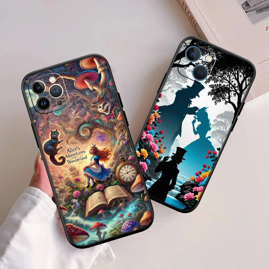 Новый высококачественный чехол для телефона DS1 Alice in Wonderland Cat для Redmi Note 8 9 Pro Max 9S 9T 9C NFC 8T 8A 10A A4 (art.: 3920dad5a79e6) - 3920dad5a79e6