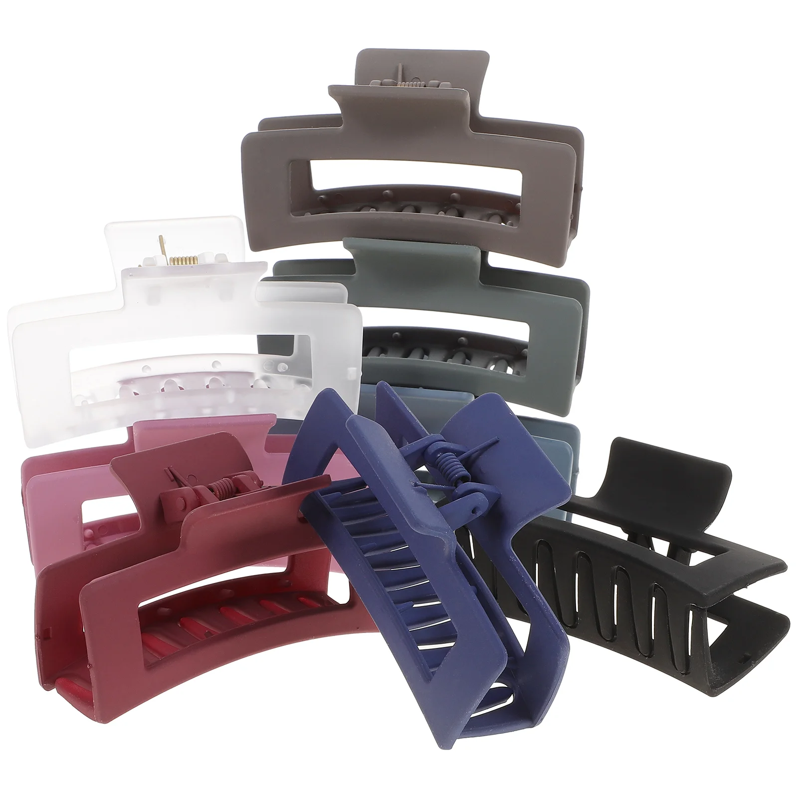 

Clips Hair Claw Womenacrylic Jaw Girls Accessory Thick Clip Headdress Nonslip Accessories Decorative Simple Matte Creaseless