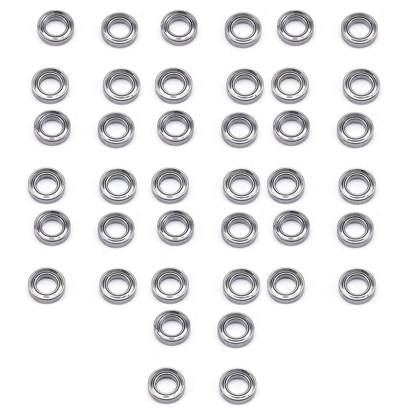 

40X 144001-1296 подшипник для Wltoys 144001 1/14 4WD, запчасти для радиоуправляемых автомобилей, обновленные аксессуары, 4x7x8