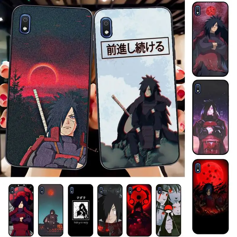 

BANDAI Naruto Madara Uchiha Phone Case for Samsung A51 01 50 71 21S 70 31 40 30 10 20 S E 11 91 A7 A8 2018