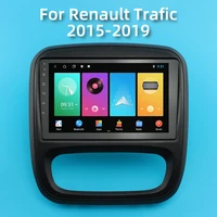 2 din android car radio stereo for renault trafic 2015 2019 autoradio gps navigation car multimedia player head unit audio auto