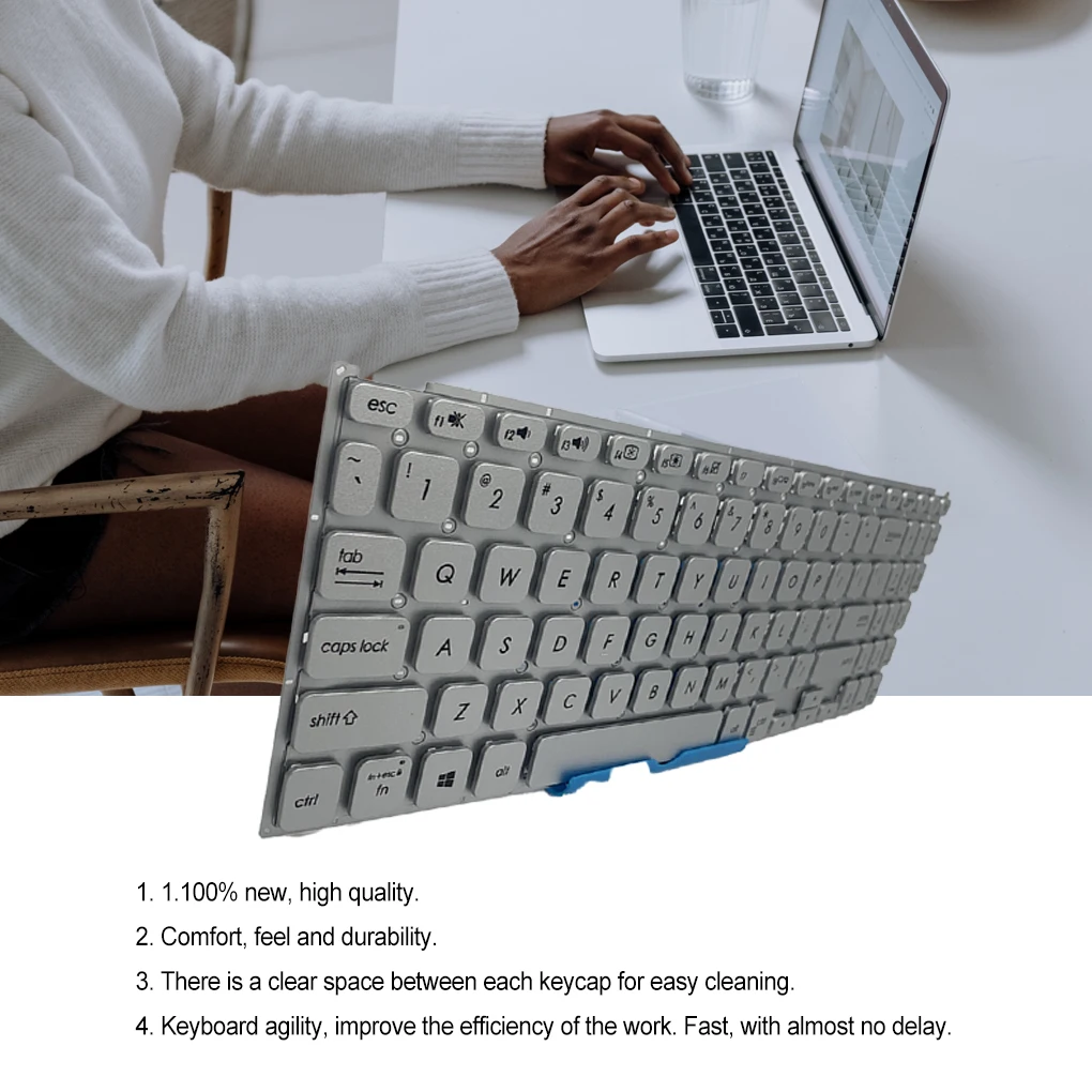 

Laptop Keyboards Equipment Key Board Replacement for Asus Vivobook X512