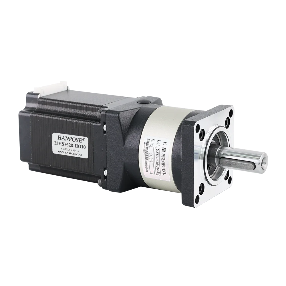 Шаговый двигатель Nema23 23HS4128 5128 5628 7628-HG 57 Шестеренчатый шаговый соотношение 10:1