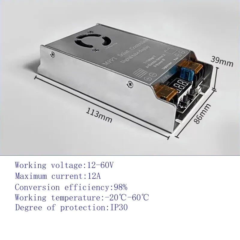 450 Вт MPPT контроллер солнечной батареи 12 В ~ 50 Входной зарядки для 24V36V48V60V72V