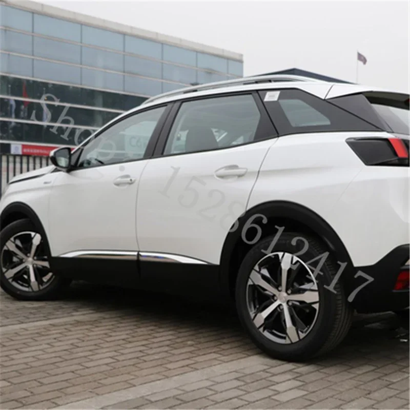 Для Peugeot 30084008 2017-2021: Декоративные накладки на боковые двери из нержавеющей стали (молдинги) (art.: 3920d8eee8627) - 3920d8eee8627