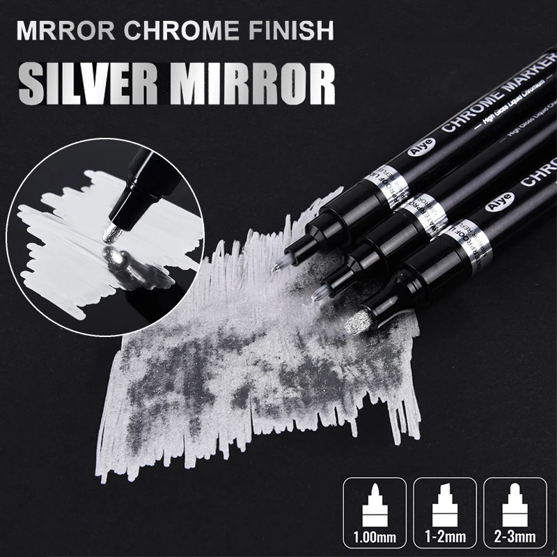 

Золотой зеркальный маркер, жидкая ручка, искусство, жидкое зеркало «сделай сам», краска для смолы, зеркало, хромированный металлический цве...