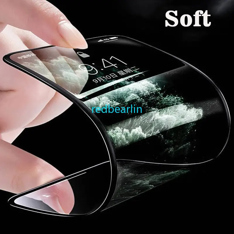 100Pcs Soft Ceramic Film Matte For Samsung S21 S23 Ultra S22 Plus S20 S10 S9 S8 Note 20 Full Cover Screen Protector Glass