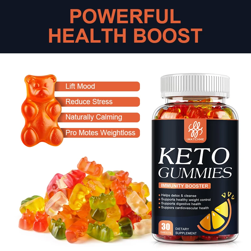 

iMATCHME Fruit Flavored Ketogenic Candy Improve Sleep, Reduce Fat Weight Loss and Fat burning Health Care Products Apple Cider