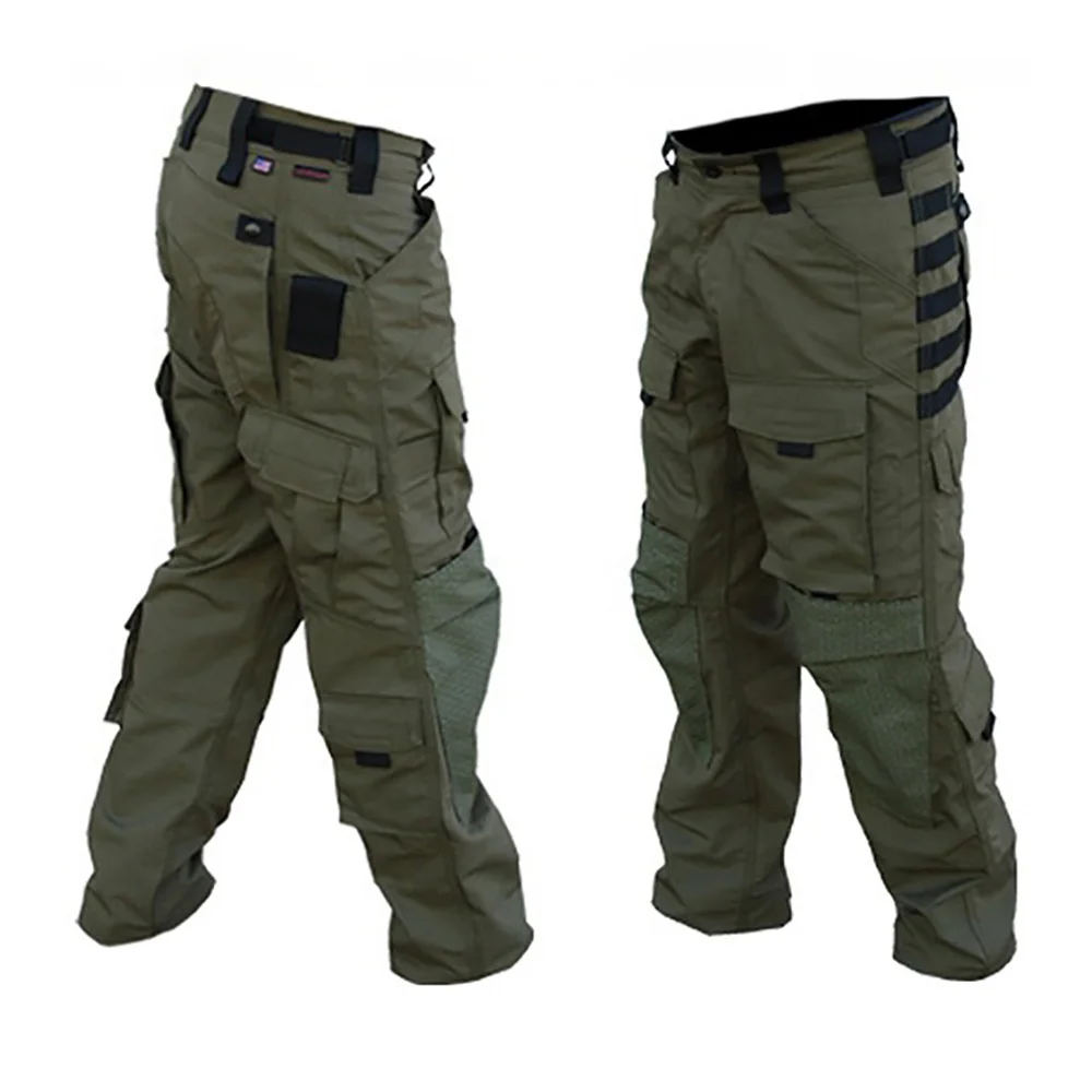 2023 New Cargo Tactical Casual Pants Outdoor Jogger Men's Military Multi Pocket Training Trousers Wear-resistant Overalls