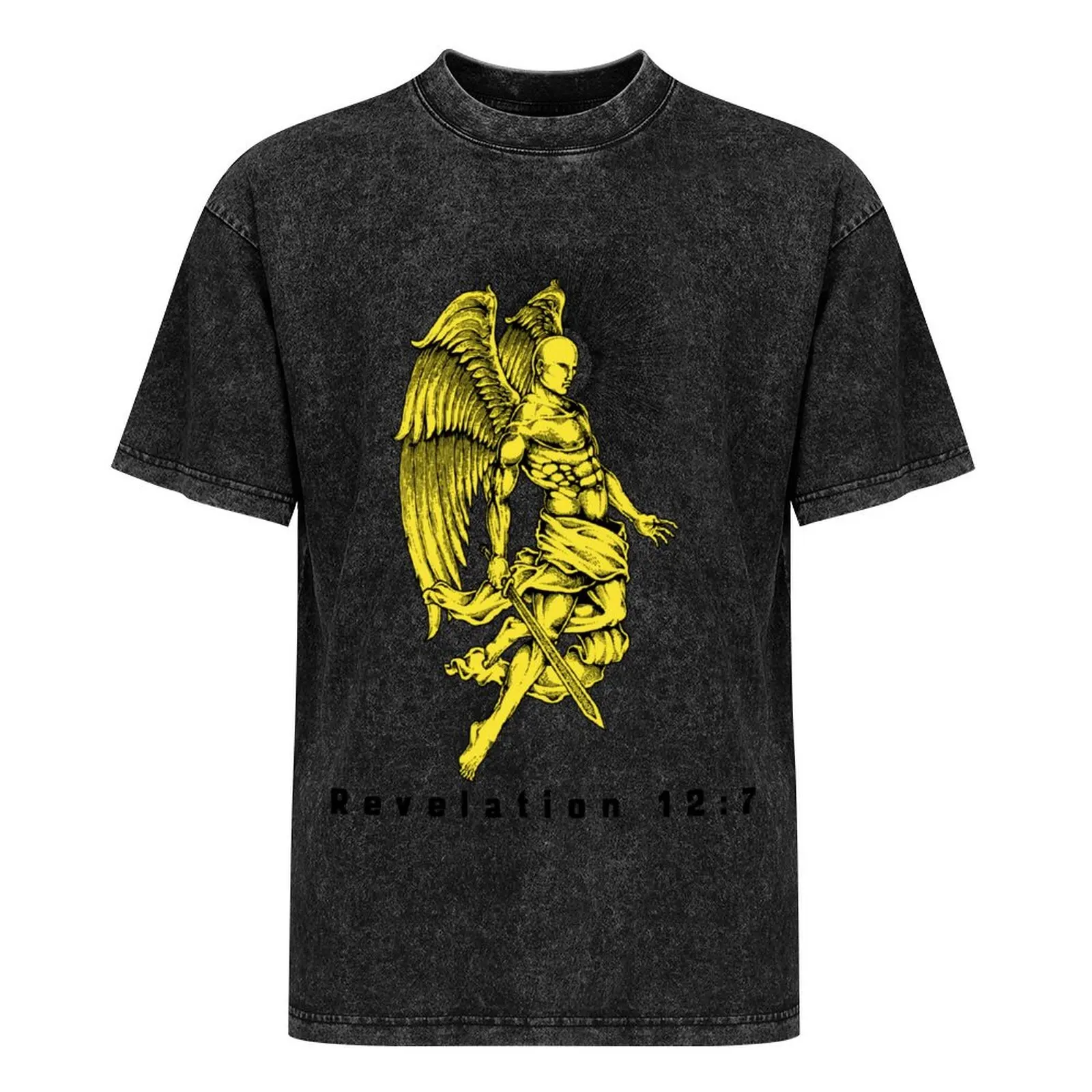Архангел Михаил. Футболка с рисунком быстросохнущая уличная одежда в стиле хиппи
