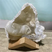 agate natural stone crystals healing geode minerals specimen witchcraft supplies spiritual reiki souvenirs for home decorstand