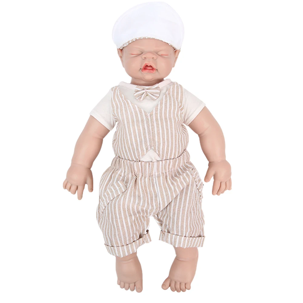 

IVITA WB1517 49cm 3.82kg 100% Full Body Silicone Reborn Baby Doll Newborn Realistic Baby Dolls for Children Christmas Gift