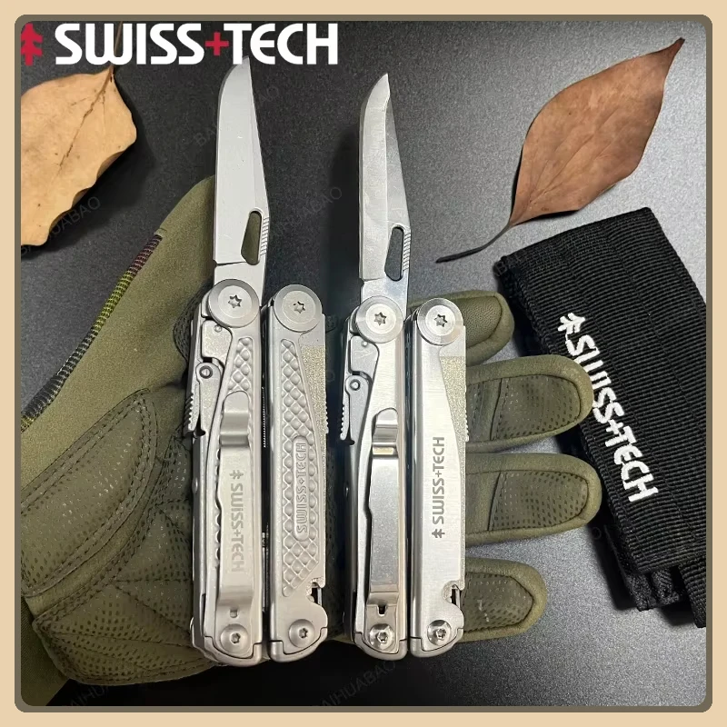 SWISS TECH 18 в 1 многофункциональный инструмент складные плоскогубцы комбинированный