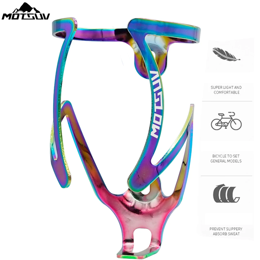 

MOTSUV Bicycle bottle cage Ultralight Alloy Bottle Holder Aluminium MTB Road Bike Water Bottle Cage Holder Bicycle Accessories