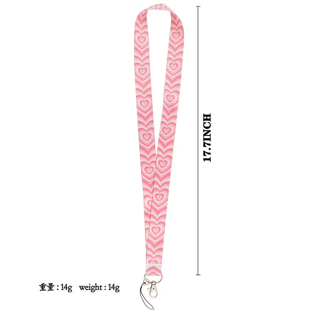 Брелок для ключей лента брелок держатель именной бирки бейджа ремешок в форме