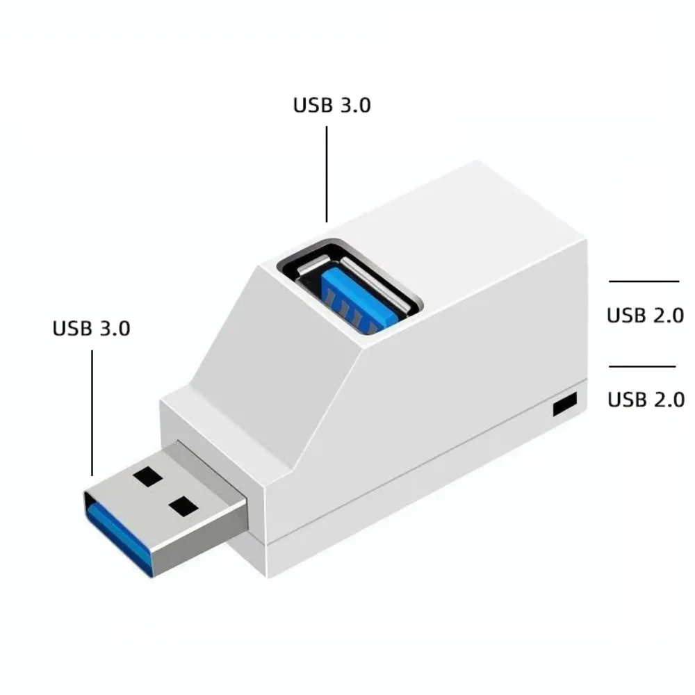 USB 3.0 хаб 3 порта чёрный