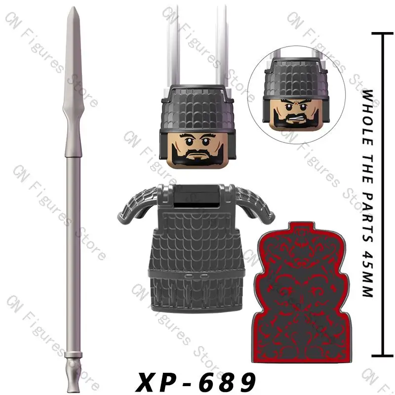 Фигурки козуита династии Хань Империя Древние войны солдаты аксессуары