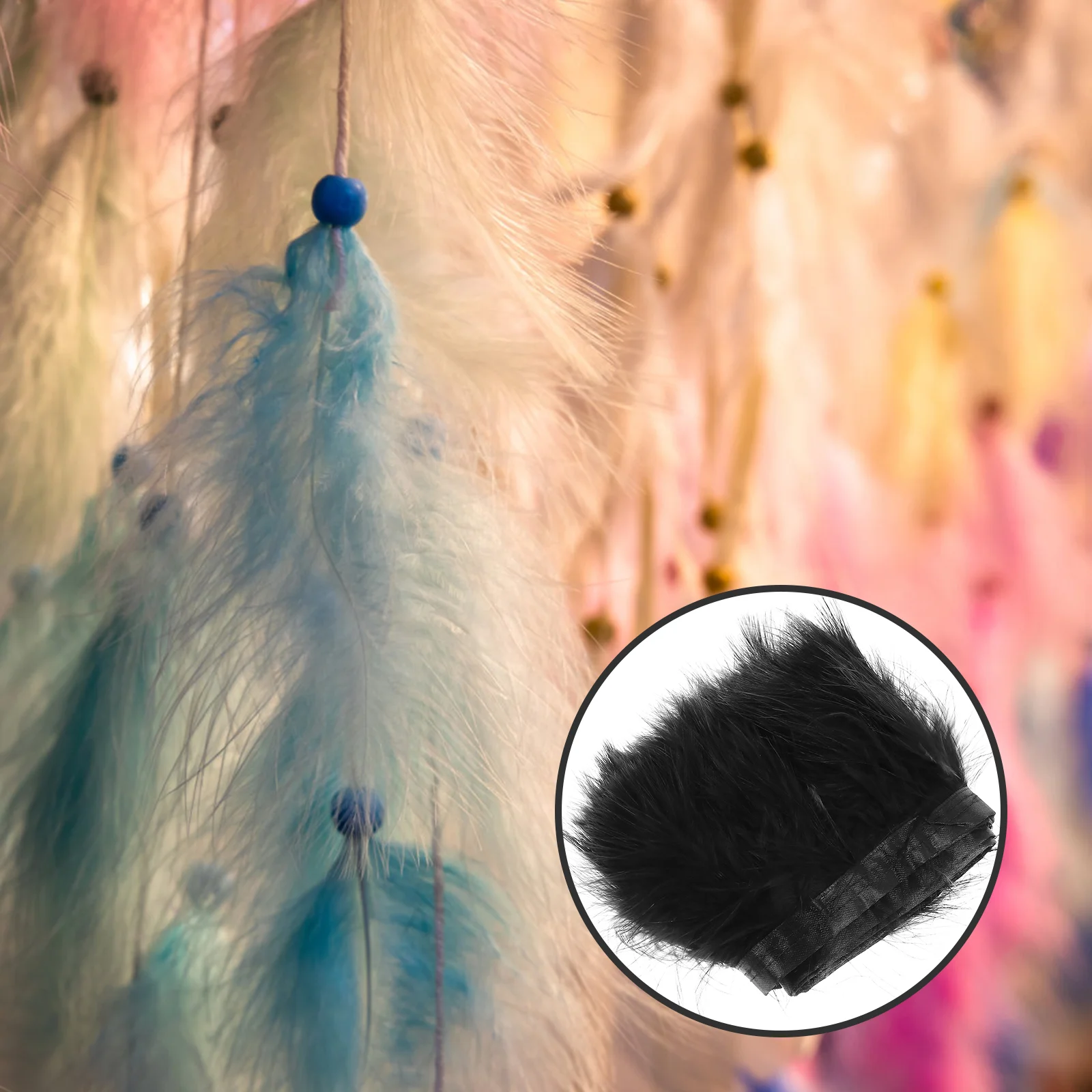 Пушистый пояс сделай сам принадлежности для шитья ручной работы аксессуары