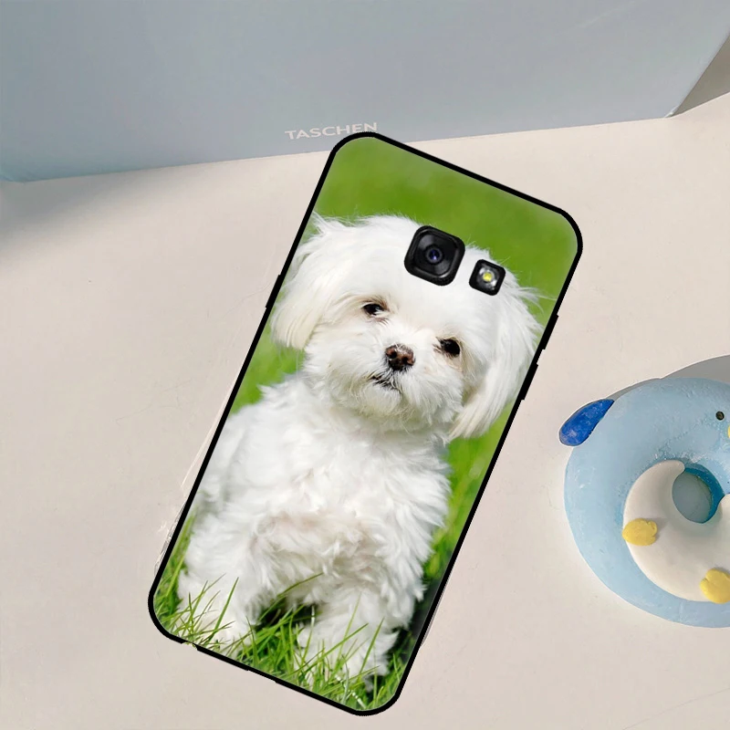 Maltese Dog Puppies Cover Case For Samsung J1 J3 J5 J7 A3 A5 2016 2017 J4 J6 A6 A8 Plus J8 A7 A9 2018 Coque images - 6