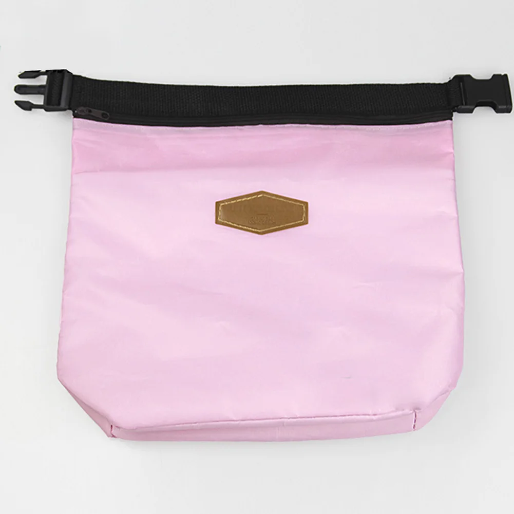 

Oxford Cloth Insulated Cooler Picnic Multifunctional School Office Aluminum Foil Students Zipper Large Capacity Lunch Bag