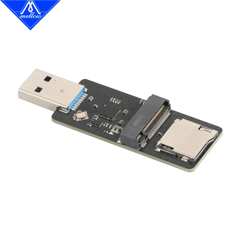 Фото Плата горелки Mellow Fly-M2WE Usb 3.0 для модуля Fly Emmc Micro Sd Tf Fly PI C8 Плата Gemini №3