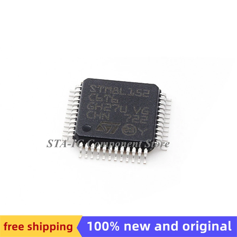 

STM8L152C6T6 LQFP-48 новая оригинальная бесплатная доставка