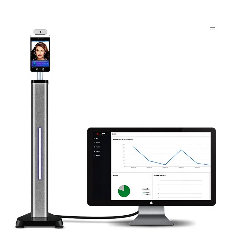 

New products body non touch face recognition thermometer with thermal imaging temperature measurement