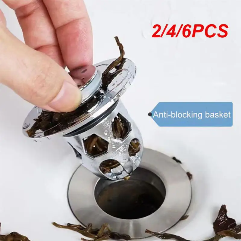 

2/4/6 шт., универсальные пробки для умывальника