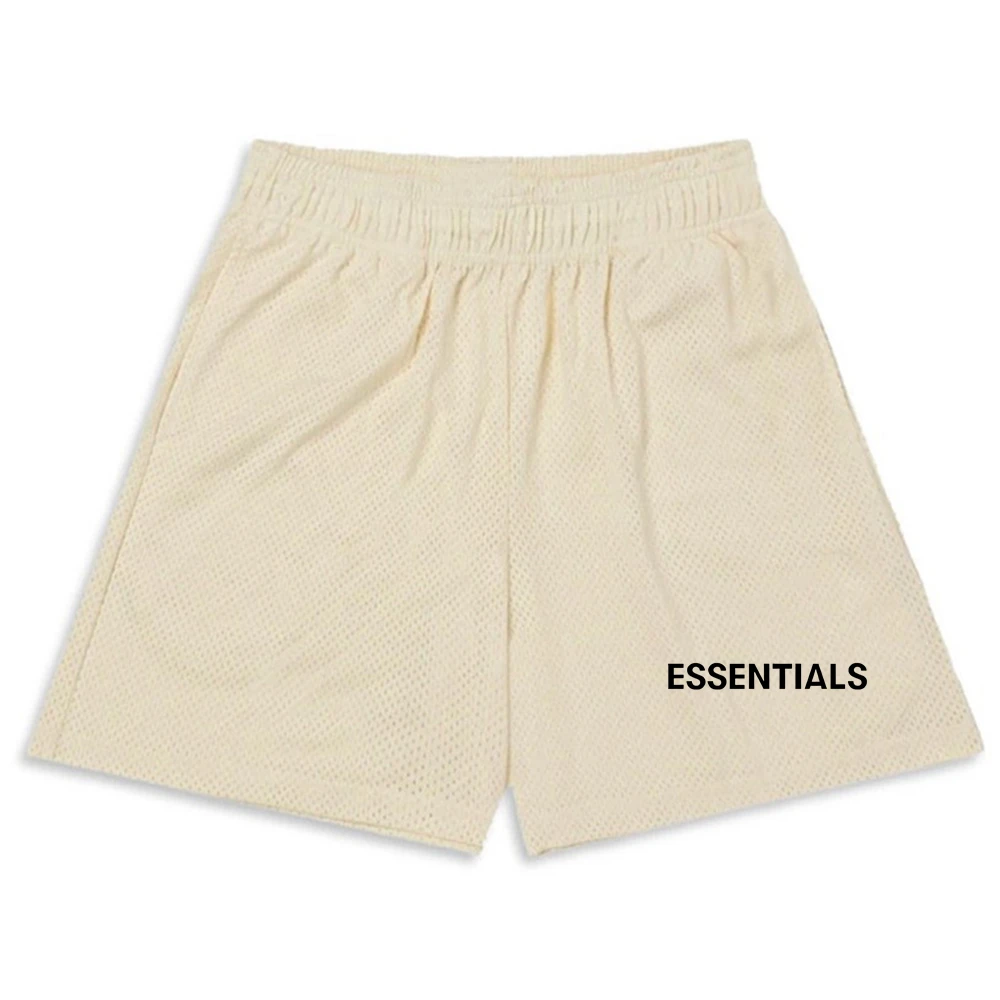 

Быстросохнущие сетчатые мужские тренировочные шорты для фитнеса и бега, повседневные свободные дышащие укороченные брюки для баскетбола и спортивного зала