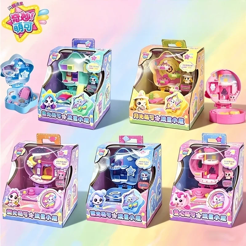 ГОРЯЧАЯ НОВИНКА! Серия Teenieping Moonlight Cottage Treasure Box: Волшебная фигурка-игрушка, модель куклы из аниме, подарок на день рождения (art.: 3920daadb2e10) - 3920daadb2e10