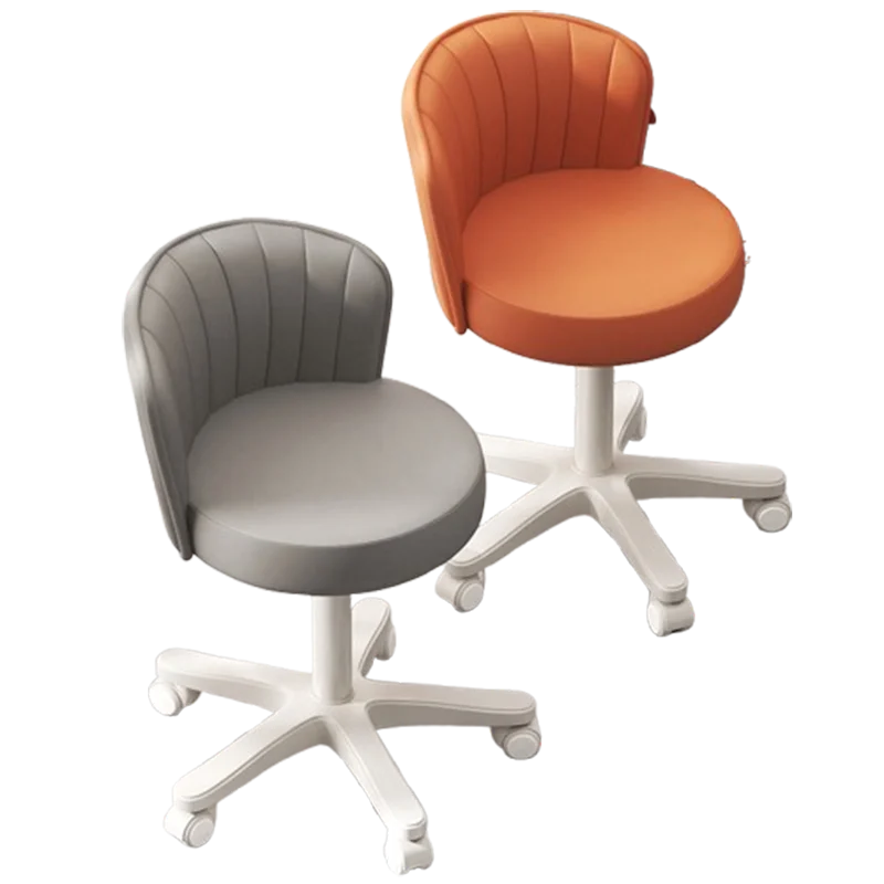 Роскошные барные стулья на колесах круглые поворотные дизайнерские для спальни