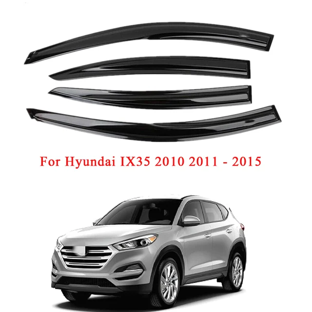 Deflectores de ventana lateral para Hyundai Tucson, visera