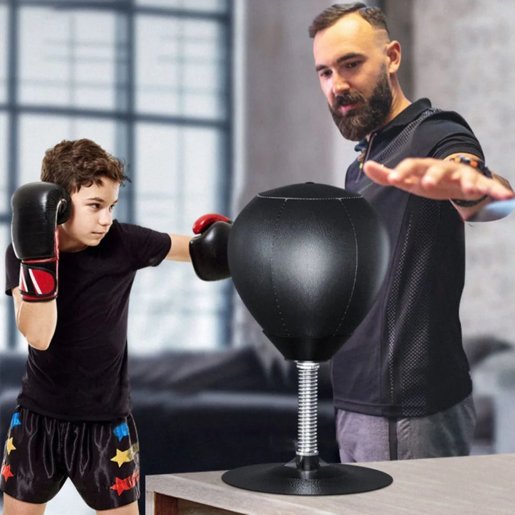 

Boxing Ball PU Speed Reflex Training Ball Children Adults Sucker Stress Relief Toys for Muay Thai Sports Equipment Funny Gifts