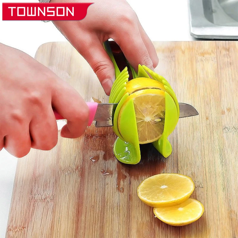 Фруктовый слайсер пищевой зажим лимонный томатный искусственные инструменты