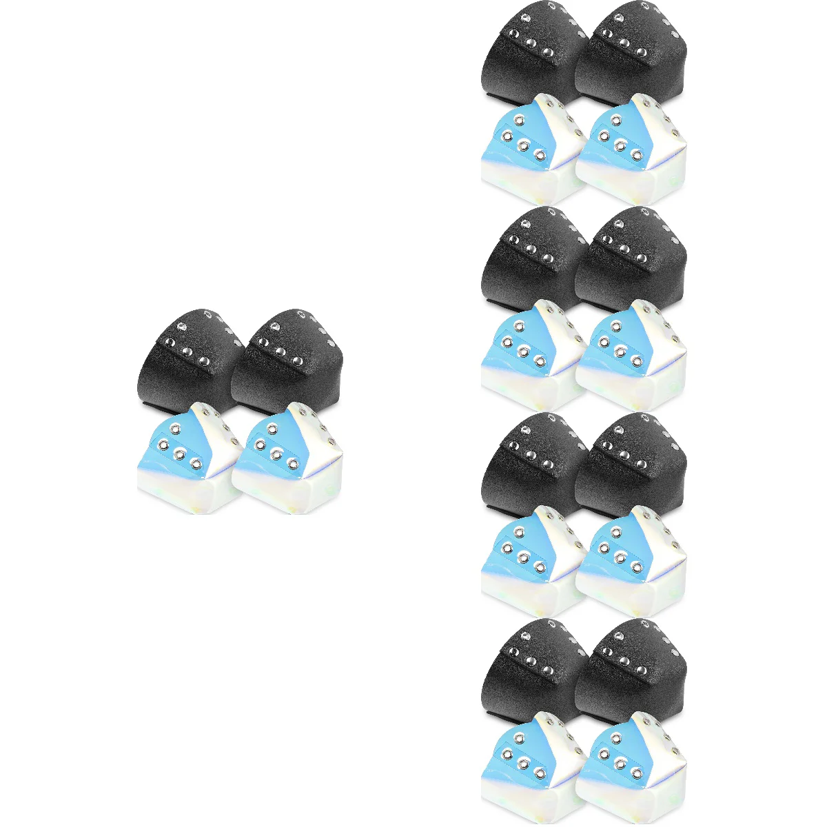 

10 Pairs Skates Toe Caps Guards Roller Skates Toe Protector Cover Skates Accessory