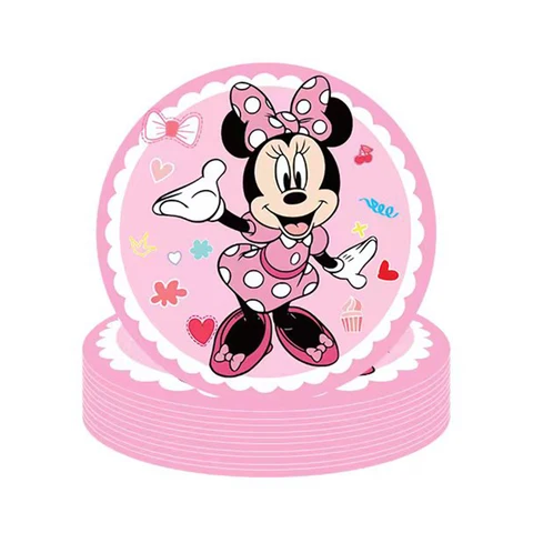 Одноразовая тарелка Disney Minnie Mouse