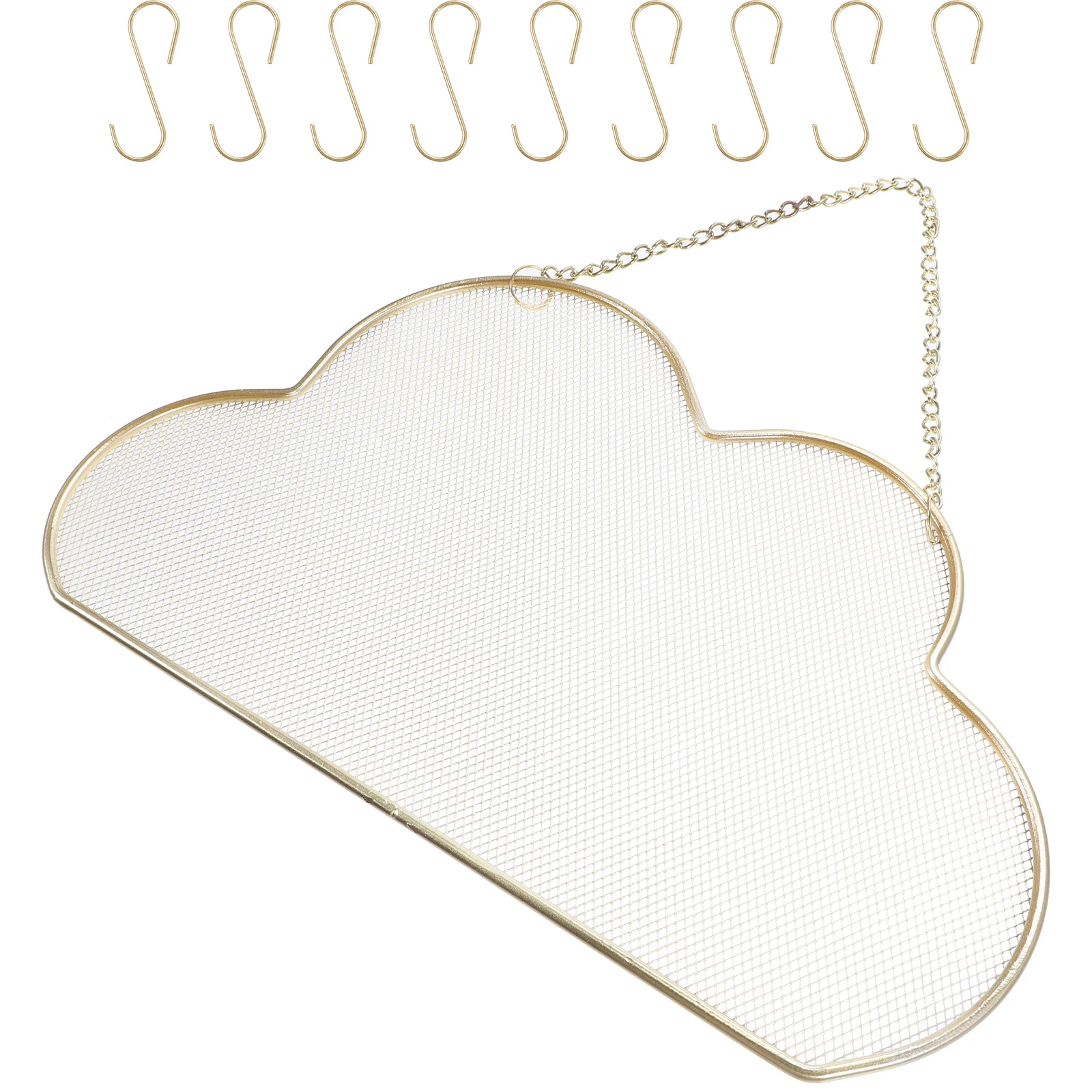 

Wall Jewelry Organizer Hanging Holder Display Earring Necklace Mounted Stand Hanger Rack Storage Cloud Decoration