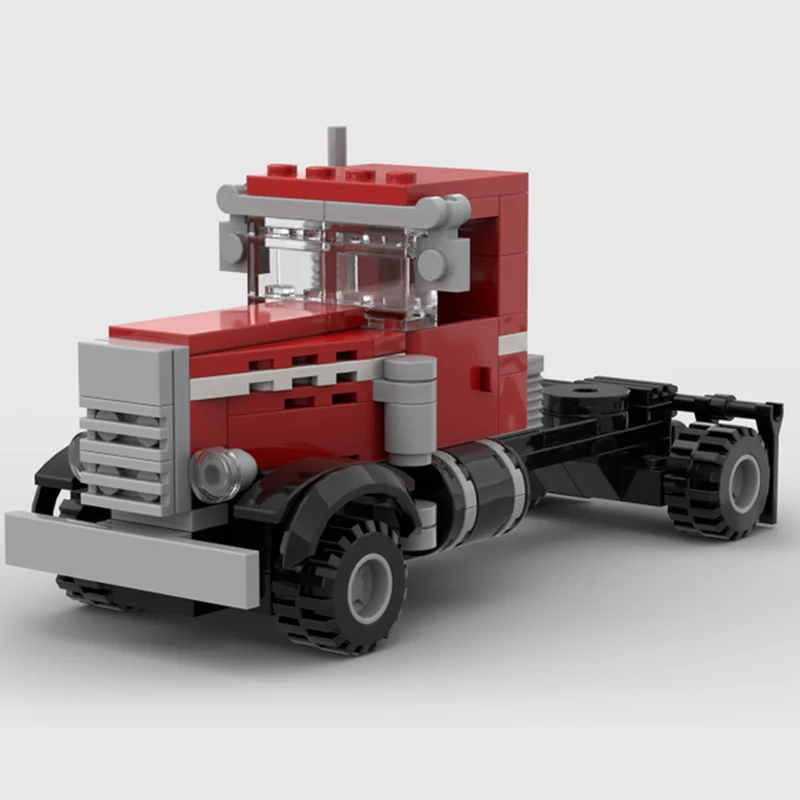 Фото Конструктор City Car Model MOC: Тяжелый Грузовой Автомобиль, Модульная Технология, Подарки, Набор для Сборки, Детские Игрушки №2