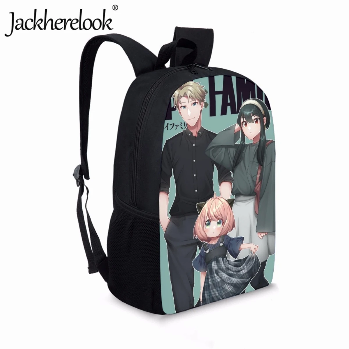 Jackherelook Spy X Family Anya Forger Anime School Backpack for Girls Teenager Book Bags Children School Bag Student Knapsack