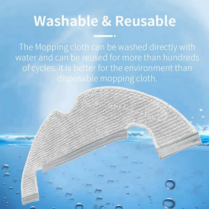 Комплект аксессуаров для робота-пылесоса Dreame Bot D10 Plus RLS3D Z10 Pro L10 8 шт.